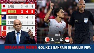 BREAKING NEWS! Kabar Gembira Putusan FIFA Menganulir Gol Ke 2 Bahrain! Wasit Dihentikan