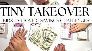 TINY TAKEOVER | KIDS TAKEOVER THE VIDEO | KIDS SAVINGS CHALLENGES | #savingschallenges #savings