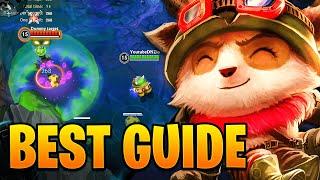 The Best Teemo GUIDE and BUILD in Wild Rift! Teemo Gameplay!