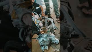 Brand New Engine Swap in TVS Auto! ️| Mahesh Autoworks Medahalli  #AutoModification #EngineSwap