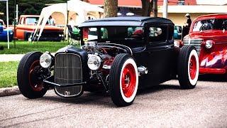 The most unusual cars. Auto Hot Rod, Rat-rod.