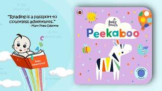 Ladybird Baby Touch Peekaboo - Touch and feel Board book 2019 New Edition | Silent flip through