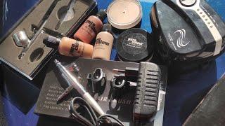 Airbrush 5speed control Device & 2 guns SriLanka