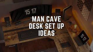 31 Of The Best Man Cave Desk Setup Ideas