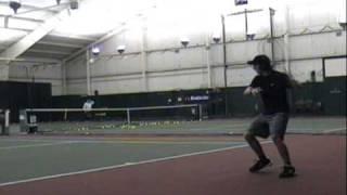 College tennis video- Otto Keresztes