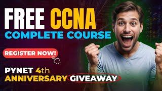 Register Now! CCNA 200-301 | FREE CCNA Complete Course as a giveaway