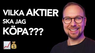 Vilka aktier & fonder ska jag köpa idag? LIVE