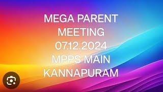 MEGA PARENT MEETING