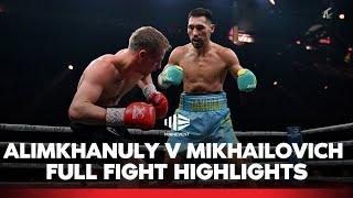 Janibek Alimkhanuly v Andrei Mikhailovich  | Full Fight Highlights | Main Event | Fox Sports AUS