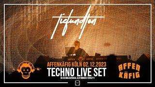 TIEFUNDTON LIVE  @affenkafig-tv-195  KÖLN   | TECHNO VIDEO SET