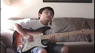 Stevie Ray Vaughan Little Wing Cover by 9 year old