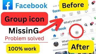 How to show facebook Group icon|Fb group icon missing| facebook group icon kese laye