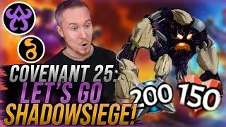 Let's Go SHADOWSIEGE!! | Covenant 25 Purple/Yellow Run | Monster Train