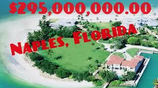 Most Expensive House Ever Sold in USA! Naples, Florida $295,000,000