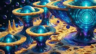 [4K UHD] Trippy Visuals | Flow of Time Journey for LSD Acid Trips