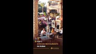 Best African Restaurants in Dubai #shorts