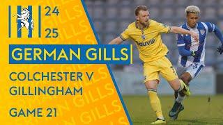 Colchester United vs Gillingham - German Gills Show - 26/12/2024 - Highlights