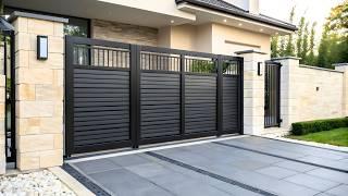 "Modern & Stylish Iron Gate Designs for Homes | Top Front Gate Trends of 2025"