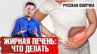 Жировая печень (жирная печень): Что делать? (русская озвучка)