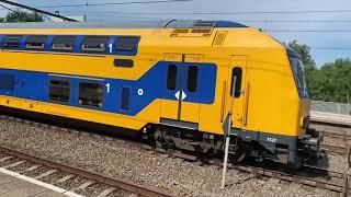 Train spotting lad in Netherlands part 1 weesp station Amsterdam inc cab view ice train july 2020