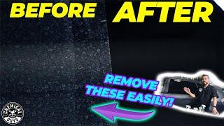 How To Remove Heavy Water Spots From Glass - Works On Car, Home, Office, All Glass! - Chemical Guys