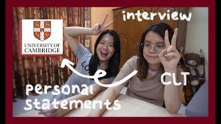 my friend got into Cambridge law! | admissions process and personal statements