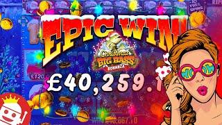  UK PLAYER LANDS MEGA WIN ON CHRISTMAS BIG BASS BONANZA!