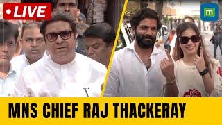 Raj Thackeray LIVE | Maharashtra Assembly Election | MNS | Amit Thackeray | Mumbai | Voting |MVA