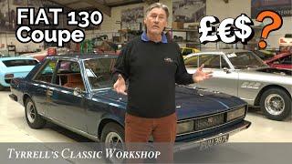 The luxury Italian car you've possibly never heard of - Fiat 130 coupé | Tyrrell's Classic Workshop