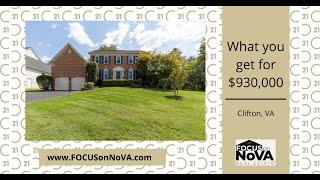 What You Get For $930,000 in Clifton, VA