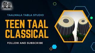 Teentaal With Variation Scale C# BPM 126 ( Classical )Taalmala Tabla Studio