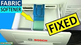 Washing Machine Fabric Softener Dispenser not Emptying - Fixed