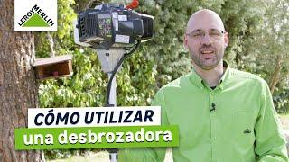 Cómo usar una desbrozadora | LEROY MERLIN