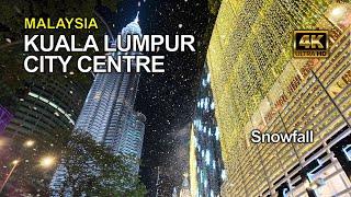 Christmas in Malaysia - KLCC Snowfall & Symphony Lake Water Show