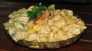 Слоёный хинкал и Прабабушкины штрудели/штрудли