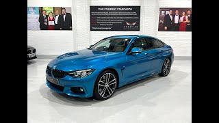 BMW 440i Gran Coupe M Sport Auto Snapper Rocks Blue Adaptive M Sport Suspension…