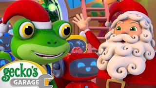 Gecko Meets Santa Claus! | Gecko's Garage | Trucks For Children | Cartoons For Kids