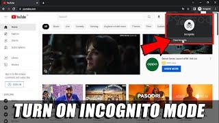 How to Turn ON/OFF Incognito Mode on YouTube (PC/Laptop)