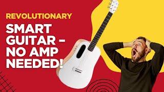WOW! Discover the AMAZING BLUE LAVA Smart Guitar!