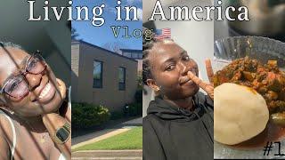 Living in America(Vlog): My First Week || Watch me be a homebody🫠 #VLOGTOBER