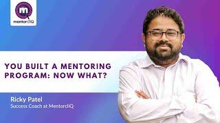 You Built a Mentoring Program: Now What? Mentoring Program Next Steps