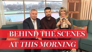 Rylan takes heatworld backstage at This Morning ahead of the NTAs