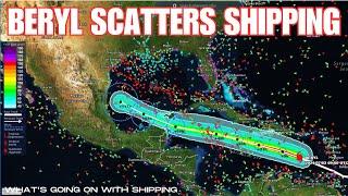 Hurricane Beryl Scatters Shipping Across the Caribbean & Gulf of Mexico | Impact on the Supplychain?