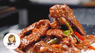 Spicy Korean Beef Recipe | Easy Tender Beef Stir-fry