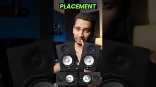 Studio Monitors Placement #musicproduction #musicproducer #musicproductiontips