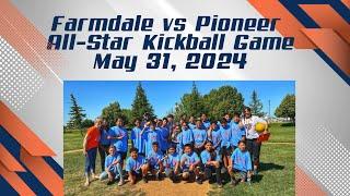 Farmdale vs. Pioneer All-Star Kickball Game 2024