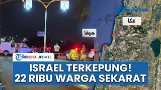 Rangkuman Hamas-Israel: Penembakan Massal di Israel, Kota Haifa Terbakar, 22 Ribu Warga Terluka