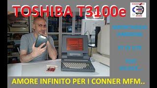 TOSHIBA T3100E Harddisk KO - Simultaneous - ISA2USB - XT CF LITE