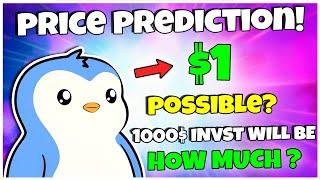 Pudgy Penguins (Pengu) Price Prediction 2025 - Can it Hit 1$? (Realistic Prediction)