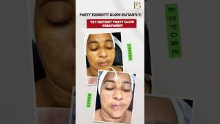 Get that Instant Party Glow and shine like never before!No filters needed when your skin.
